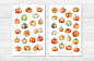 Preview: Pumpkin Sticker Set